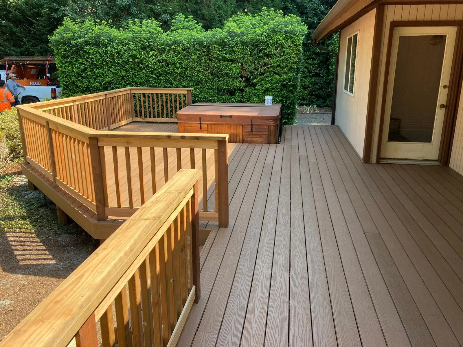 Home Core Construction deck project